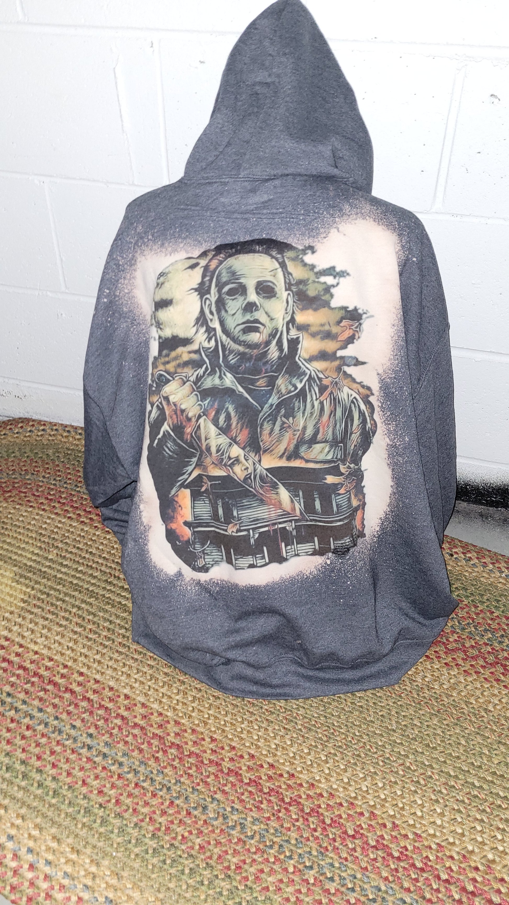 Boogeyman Dark Gray Sweatshirt Dollys Print Shop LLC