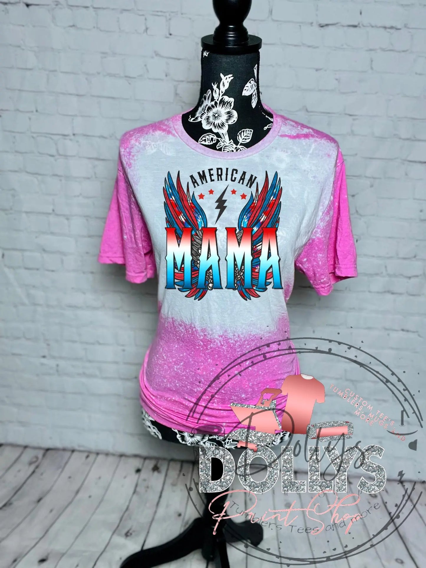 American mama shirt Dollys Print Shop LLC