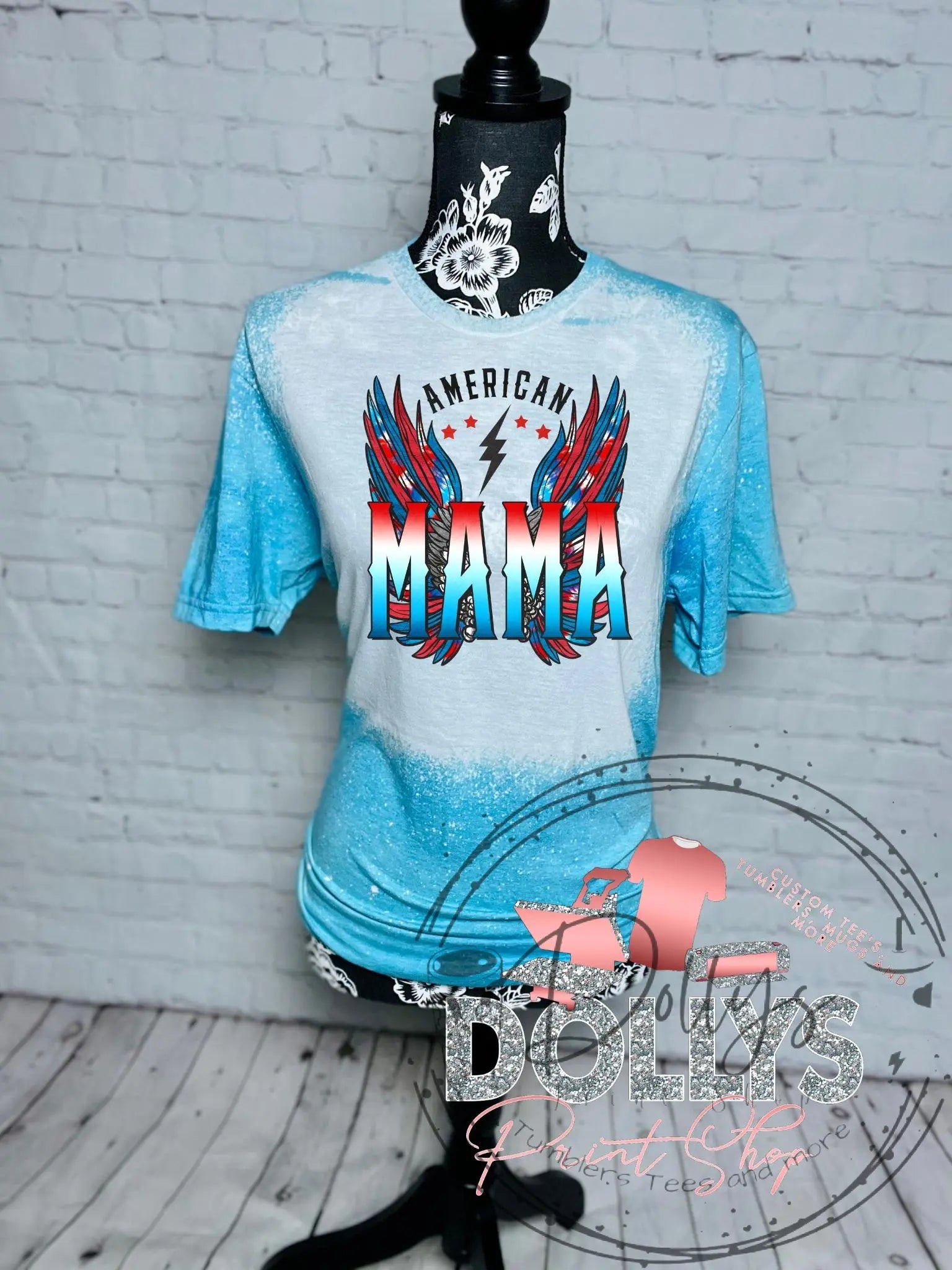 American mama shirt Dollys Print Shop LLC