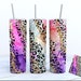 pink glitter tumbler Dollys Print Shop LLC