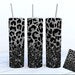 black leopard tumbler Dollys Print Shop LLC