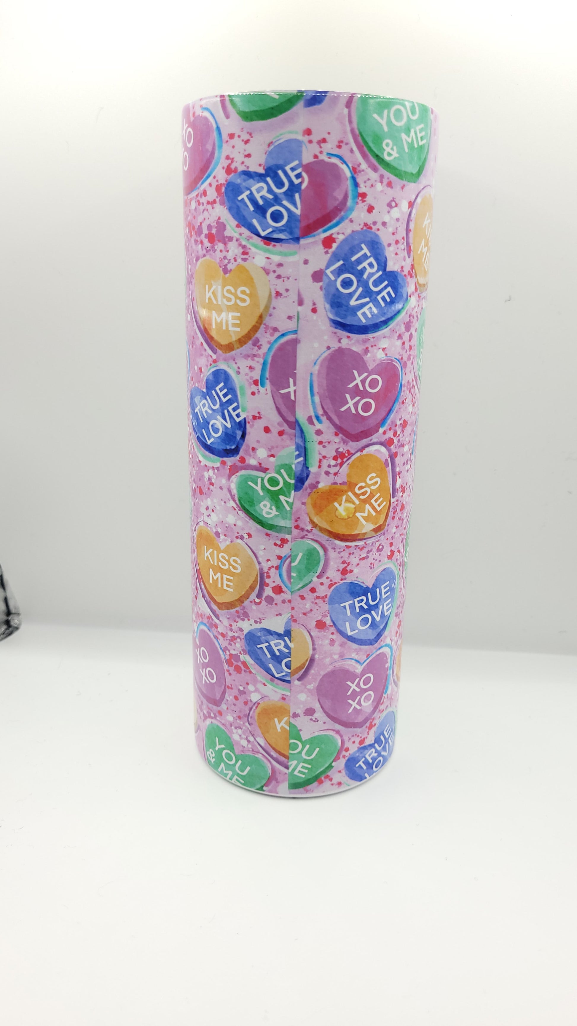 MAMA Personalized Valentines Tumbler Dollys Print Shop LLC