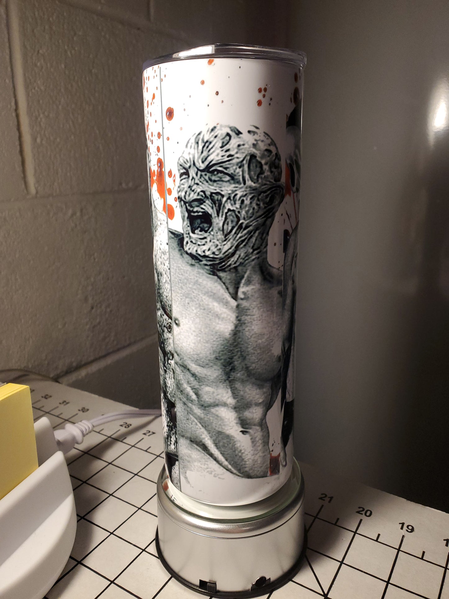 Sexy Horror 20oz thermal insulated tumbler Dollys Print Shop LLC